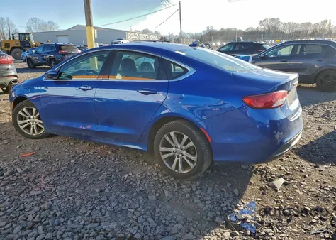 2015 Chrysler 200 Limited z USA, uszkodzony, nr VIN 1C3CCCAB8FN653536